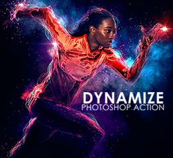 极品PS动作－魔幻星尘(8月27日添加高清视频教程)：Dynamize Photoshop Action